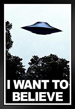 【中古】【輸入品・未使用】I Want to Believe UFOエイリアンTV番組ブルーポスター 12x18インチ 14x20 inches ブラック 394403 23,522円