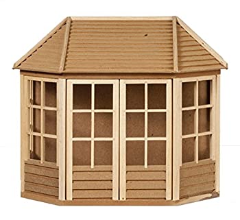 【中古】【輸入品・未使用】ドールハウスミニチュアSun部屋、フラットバック、未完成|スカイマーケットプラス