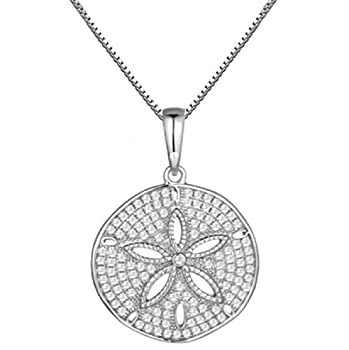 【中古】【輸入品・未使用】Aloha Jewelry Company スターリングシルバー タコノマクラ CZ パヴェ シーライフ チャーム ネックレス ペンダント 18インチボックスチェーン付