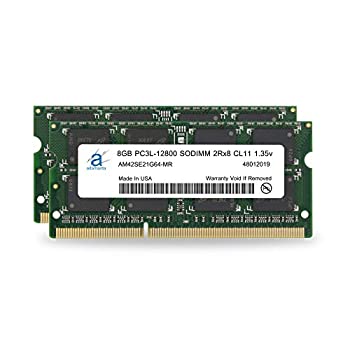 【中古】【輸入品・未使用】Adamanta 16?GB ( 2?x 8gb )メモリアップグレードfor Asus Vivomini un62?Mini PC ddr3l 1600?MHz pc3l - 12800?SODIMM 2rx8?cl11?1.35?V Dram|スカイマーケットプラス