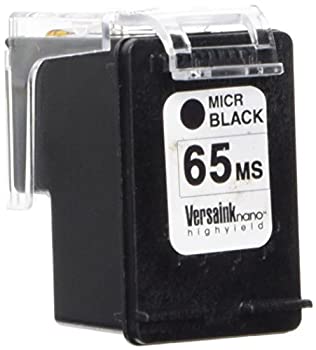 【中古】【輸入品・未使用】VersaInk-Nano HP 65 MS MICR ブラックインクカートリッジ 小切手印刷用 1