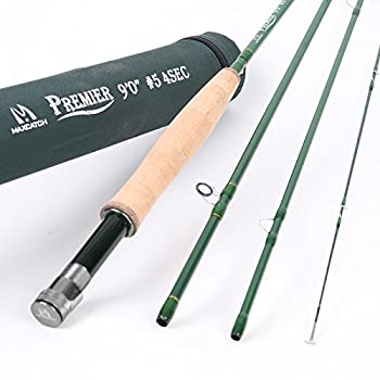 【中古】【輸入品・未使用】Maxcatch 3-12wtミディアムファストアクション フライロッド 高パフォーマンス向けIM8カーボンブランク AA グレード コルク グリップ|スカイマーケットプラス