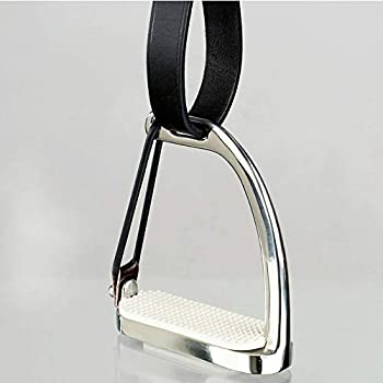 【中古】【輸入品・未使用】Horze Peacock安全Stirrups w /ゴムドーナツ