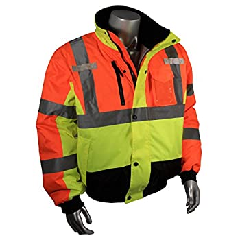 【中古】【インポート品・未当て嵌める】RADIANS SJ12 3 Weather Proof Multi-Color Bomber Jacket with Quilted Built-In Liner 2X by Radians