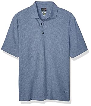 【中古】【輸入品・未使用】Greg Norman メンズ Weatherknit Solar Xp ウーブンポロ X-Large ブルー