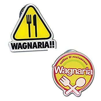 【中古】【輸入品・未使用】Pin Set - Wagnaria !! - New Logo Metal (Set of 2) Anime Licensed ge50025|スカイマーケットプラス