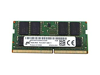 【中古】【輸入品・未使用】16?GB ( 1?x 16gb ) Micron mta16atf2g64hz-2g3b1?ddr4?2400?260-pin SODIMMノートパソコンメモリ