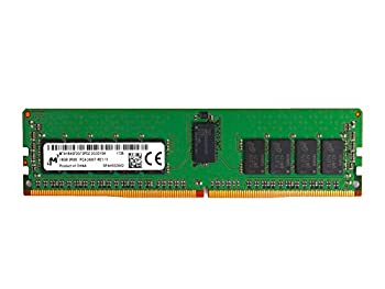 【中古】【輸入品・未使用】MICRON 16GB PC4-2400T-R レジスタード ECC 2RX8 メモリ RDIMM MTA18ASF2G72PDZ-2G3D1SK
