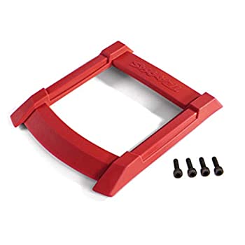 【中古】【輸入品・未使用】Traxxas 8917R スキッドプレート、ルーフ（本体）、レッド/ 3x12mm CS（4）｜スカイマーケットプラス