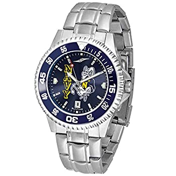 【中古】【輸入品・未使用】海軍 Midshipmen Competitor スチール アノクローム カラーベゼル メンズウォッチ|スカイマーケットプラス