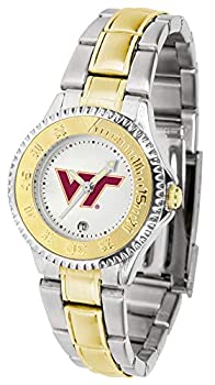 【中古】【輸入品・未使用】Virginia Tech Hokies競合他社ツートンカラーレディース腕時計
