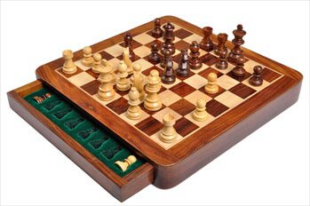 【中古】【輸入品・未使用】The House of Staunton Square Wooden Magnetic Travel Chess Set - 12 %ﾀﾞﾌﾞﾙｸｫｰﾃ%