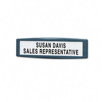 【中古】【輸入品・未使用】Plastic Partition Additions Nameplate%カンマ% 9 x 2 1/2%カンマ% Graphite|スカイマーケットプラス