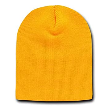【中古】【輸入品・未使用】Decky 684-GLD American Made Watch Cap - No Cuff%ｶﾝﾏ% Gold