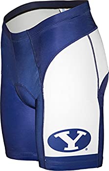 【中古】【輸入品・未使用】(Small%ｶﾝﾏ% White) - Adrenaline Promotions Brigham Young University Cycling Shorts｜スカイマーケットプラス