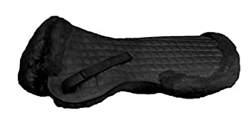 【中古】【輸入品・未使用】半分パッド???ブラック???Large