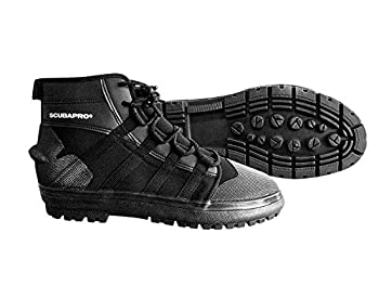 【中古】【インポート品・未当て嵌める】Scubapro 固定ディスクドライスーツブーツ(大)