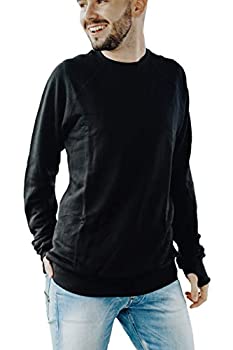 【中古】【輸入品・未使用】メリノ365、クルースウェットシャツバックカントリーウェイトメリノ、280GSM、100% NZ メリノ X-Large ブラック