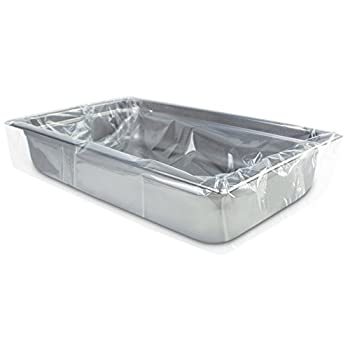 【中古】【輸入品・未使用】PanSaver エコ オーブン対応 パンライナー クリア 使い捨てライナーバッグ フルパン 浅パン ライナー (100ライナー)