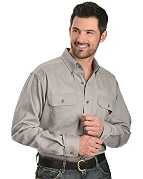 【中古】【輸入品・未使用】Ariat メンズ 作業シャツ 難燃性 US サイズ: X-Large カラー: シルバー｜スカイマーケットプラス