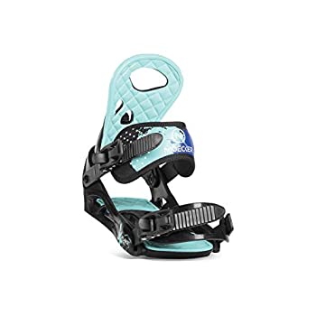 【中古】【輸入品・未使用】Nidecker Flakeシリーズ スノーボードビンディング 2019 - ユース S ブラック