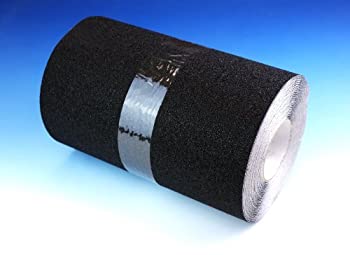 【中古】【輸入品・未使用】ブラック粗い非スリップテープRolls 8?" x60ft