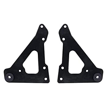 【中古】【輸入品・未使用】Allstarパフォーマンス38145ブラックSprintモータープレートwith Bushings、2ピース