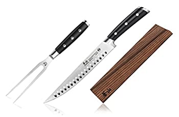 【中古】【輸入品・未使用】Cangshan TSシリーズ 1020496 スウェーデンサンドビック 14C28N スチール鍛造2ピース彫刻セット