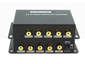 【中古】【輸入品・未使用】9-WAY SHINYBOW COMPOSITE VIDEO DISTRIBUTION AMPLIFIER by Shinybow
