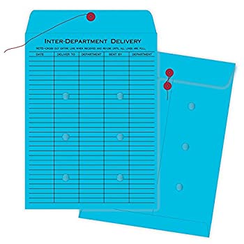 【中古】【インポート品・未当て嵌める】色合い質問用紙文字記号列\u0026名取り草事務室間状ぶくろ、10?x 13、青色、100?/ボックス席 1-Pack 日用品雑貨・文房具・手芸-その他
