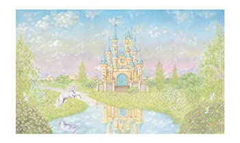 【中古】【輸入品・未使用】York Wallcoverings York Kids IV ra0152?mプリンセス壁画、マルチパステル