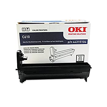 【中古】【インポート品・未当てはめる】Oki 44315104 OEM Drum - C610 Series Black Image Drum (20000 Yield) OEM by OKI
