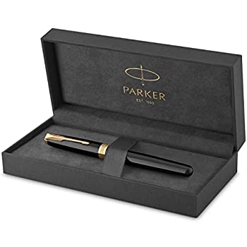 【中古】【輸入品・未使用】Parker Sonnet万年筆%ｶﾝﾏ%レッドラッカーwithゴールドトリム、細かいペン先( 1931473?)｜スカイマーケットプラス