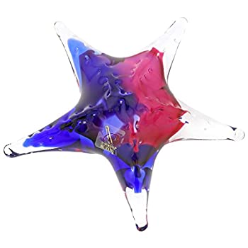 【中古】【輸入品・未使用】GlassOfVeniceムラーノガラスヒトデ???ローズとブルー