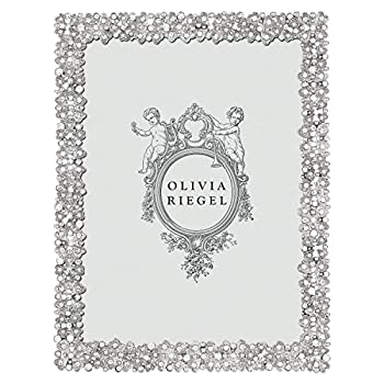 【中古】【インポート品・未当て嵌める】Olivia Riegel イヴィシルバー オーストリア産水晶 5x7 一こま - 5x7