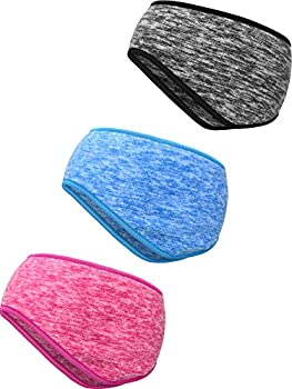 【中古】【輸入品・未使用】Blulu 3ピース イヤーウォーマー ヘッドバンド フルカバー イヤーマフ ヘッドバンド スポーツ ヘッドバンド アウトドア スポーツ フィットネス (|スカイマーケットプラス