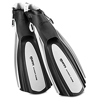 【中古】【輸入品・未使用】Mares Avanti ピュアオープンヒールフィン Small/Medium ホワイト