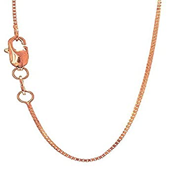 【中古】【インポート品・未当て嵌める】14K 黄みまたは白いことまたはさくら色/さくら色ゴールド .45粍 シャイニークラシックボックスチェーンネックレス シャンデリヤと引き付ける ロブス その他-ジュエリー・アクセサリー