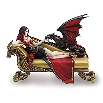 【中古】【輸入品・未使用】Veronese Design ドラゴンコンパニオン像 アーティストジェームズ・ライマン作