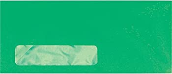 【中古】【インポート品・未当てはめる】#10 Window Envelopes (4 1/8 x 9 1/2) - Bright Green (1000 Qty.)
