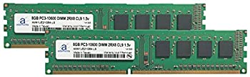 【中古】【輸入品・未使用】Adamanta 16GB (2x8GB) メモリアップグレード ASUS P8H61/USB3 DDR3 1333 PC3-10600 DIMM 2Rx8 CL9 1.5v RAM用｜スカイマーケットプラス