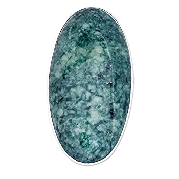 【中古】【輸入品・未使用】NOVICA 天然翡翠 .925スターリングシルバー カクテルリング 6番目の星