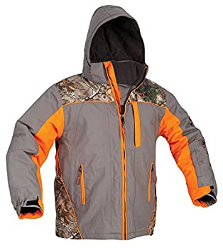 【中古】【インポート品・未当て嵌める】ArcticShield メンズ Glacier Eclipse 他所他所しい時期用上衣 オレンジ色 L オレンジ色