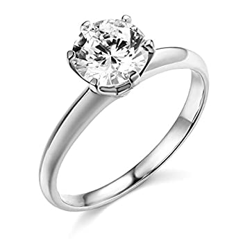 【中古】【輸入品・未使用】14K 本物のイエローまたはホワイトゴールド ソリッド結婚指輪 婚約指輪
