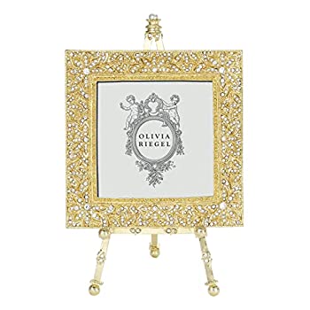 【中古】【輸入品・未使用】Windsor Gold オーストリアンクリスタル 4x4 イーゼルフレーム付き Olivia Riegel - 4x4|スカイマーケットプラス