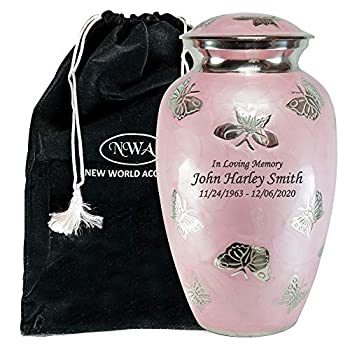 【中古】【インポート品・未当てはめる】成年者用さくら色夢見鳥Funeral Cremation Urn