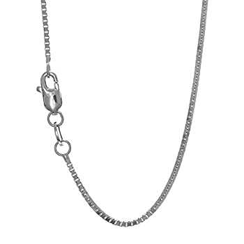 【中古】【インポート品・未当てはめる】(ジュエル立ちふさがる) JewelStop 10K ソリッドゴールド 黄味がかったまたは白いこと 1粍ボックスチェーンネックレス 蟹カン\u0026nbsp;\u0026ndash;\u0026nbsp;16in