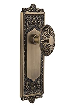 【中古】【輸入品・未使用】Nostalgic Warehouse Egg & Dartプレートwith Victorianノブ Passage - 2.75%ダブルクォーテ% 708973 1|スカイマーケットプラス