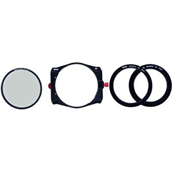 【中古】【輸入品・未使用】Kase K100 K9スリム100mmフィルターホルダーキット ホルダー付き + 90mm磁気CPLフィルター+ 67mm 72mm 77mm 82mmアダプター