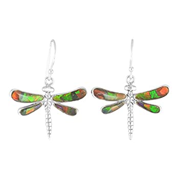 【中古】【輸入品・未使用】Starborn Ammoliteスターリングシルバーイヤリング